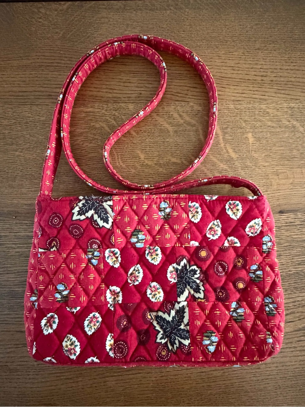Vintage Y2K Quilted Vera Bradley Cross Body Purse